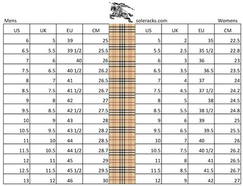 burberry button up sizing|burberry size chart conversion.